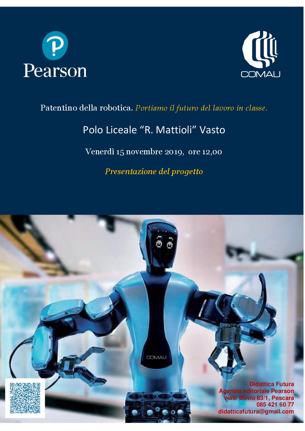 Locandina presentazione comau